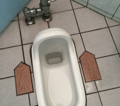 台北市實踐國小廁所清洗